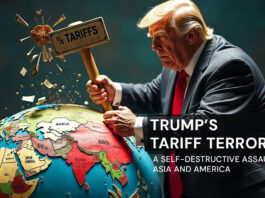 TRUMP’S TARIFF TERRORISM – A SELF-DESTRUCTIVE ASSAULT ON ASIA AND AMERICA TRUMP’S TARIFF TERRORISM – A SELF-DESTRUCTIVE ASSAULT ON ASIA AND AMERICA