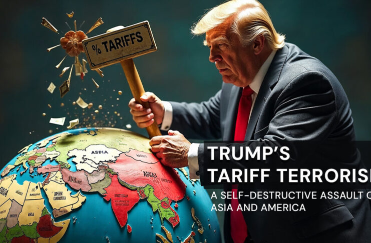 TRUMP’S TARIFF TERRORISM – A SELF-DESTRUCTIVE ASSAULT ON ASIA AND AMERICA